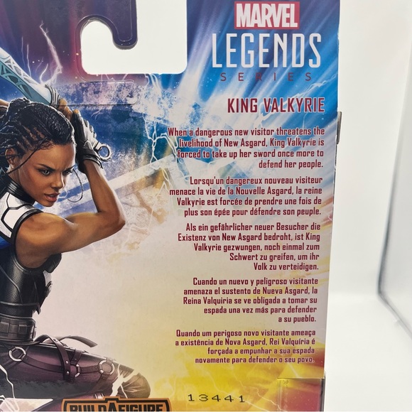 Marvel Legends Thor Love & Thunder King Valkyrie 6” Action Figure BAF Korg - Picture 7 of 12